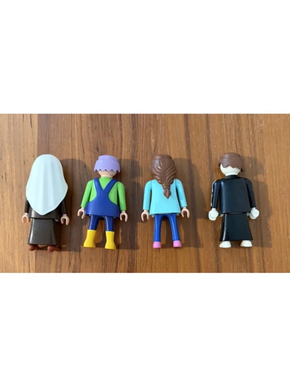 Playmobil Geobra Lot of 10 Figures (Pirates Machinist Fireman Girl +) Horse Hats